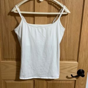 Tank top with built in shelf bra